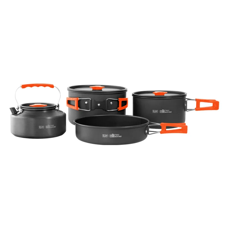 Conjunto de utensílios de cozi - Camping Cooking Ware Set avaliação e preço