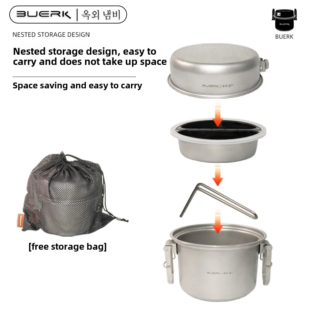 Panela multifuncional para coz - Camping Cooking Pot avaliação e preço