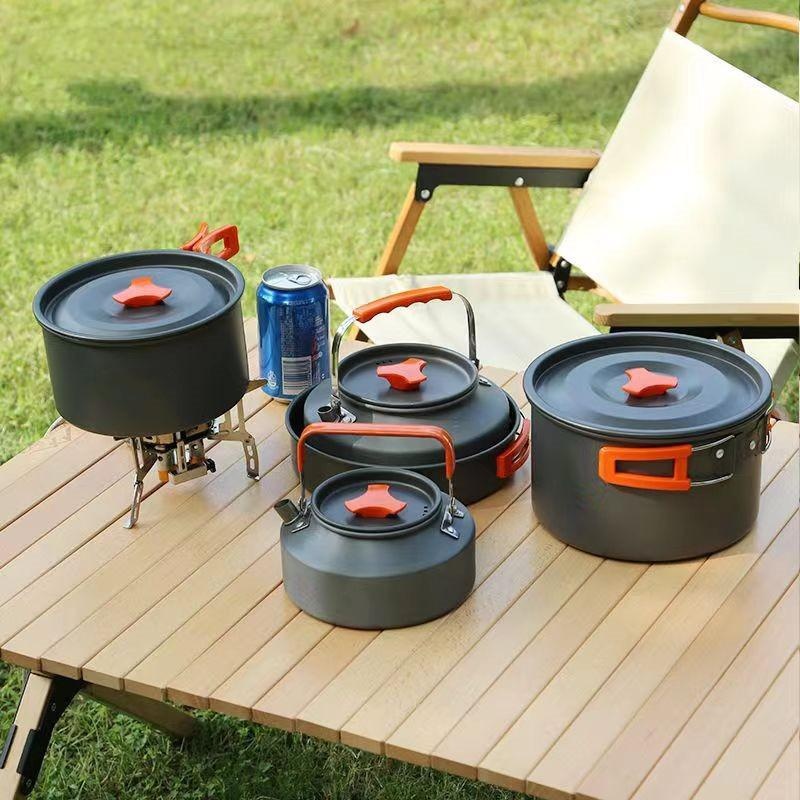 Kit de Utensílios de Cozinha P - Camping Cooking Ware Set avaliação e preço