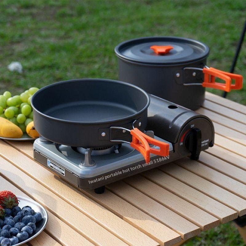 Kit de Utensílios de Cozinha P - Camping Cooking Ware Set avaliação e preço