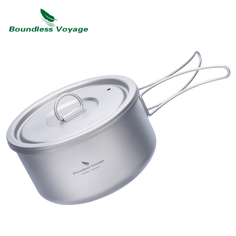 Pote de acampamento de titânio - Camping Cooking Pot avaliação e preço