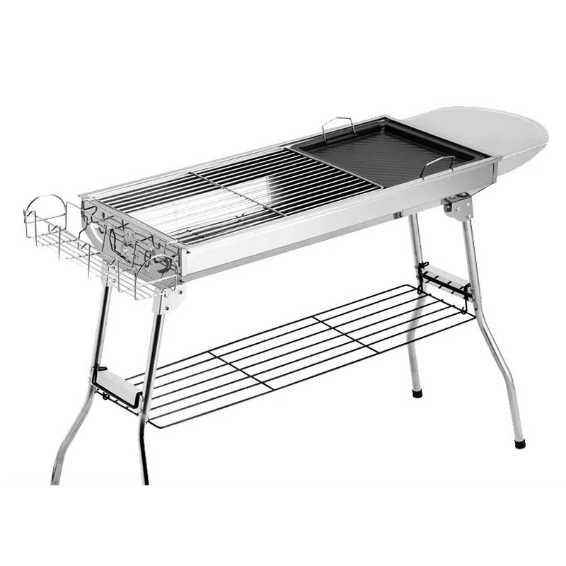 Churrasqueira Grande Dobrável  - Camping Cooking Griddle avaliação e preço