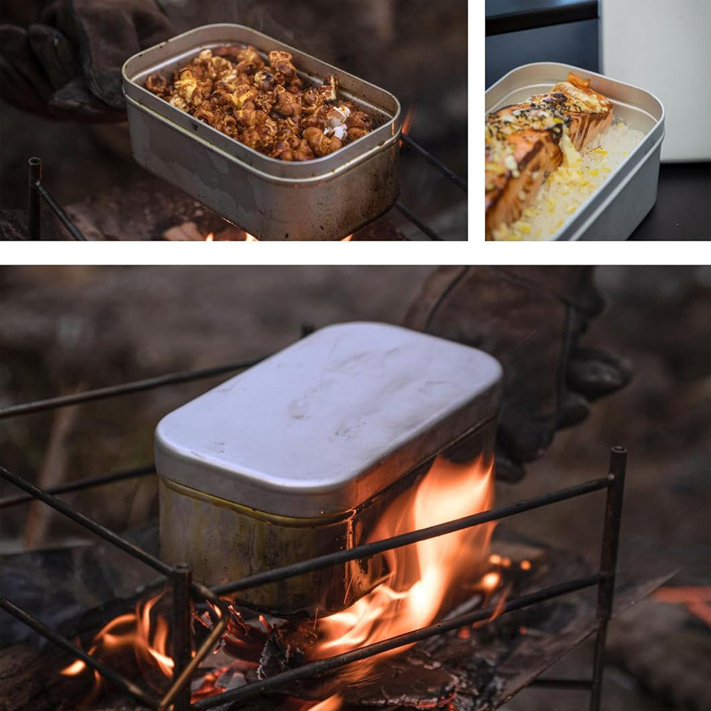 Alça dobrável da caixa de bent - Camping Cooking Pot avaliação e preço