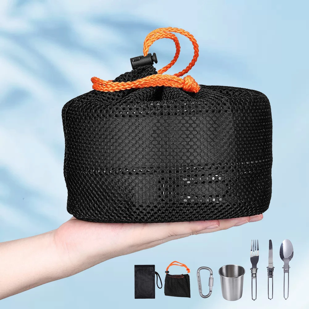 Kit de Utensílios de Cozinha p - Camping Cooking Kit avaliação e preço