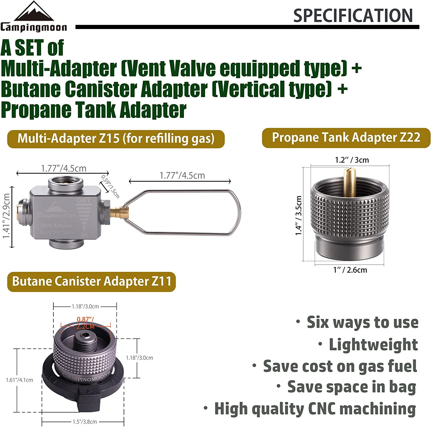 Adaptador de fogão a gás, econ - Camping Cooking Backpack avaliação e preço