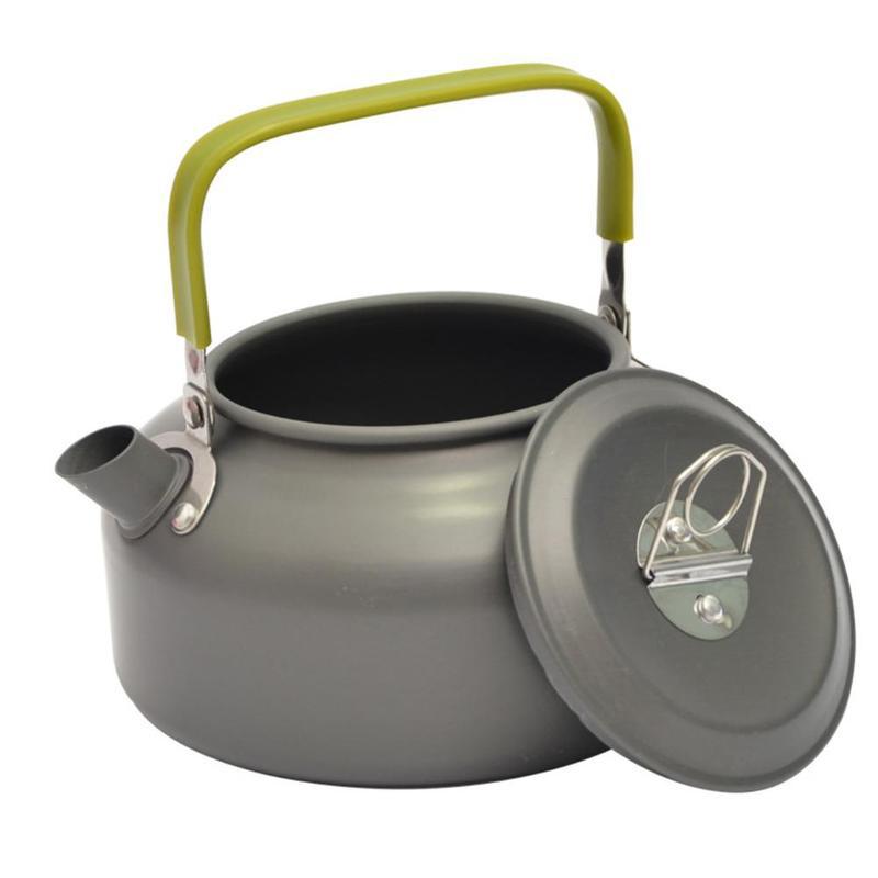 Kit de panelas para acampament - Camping Cooking Kit Box avaliação e preço