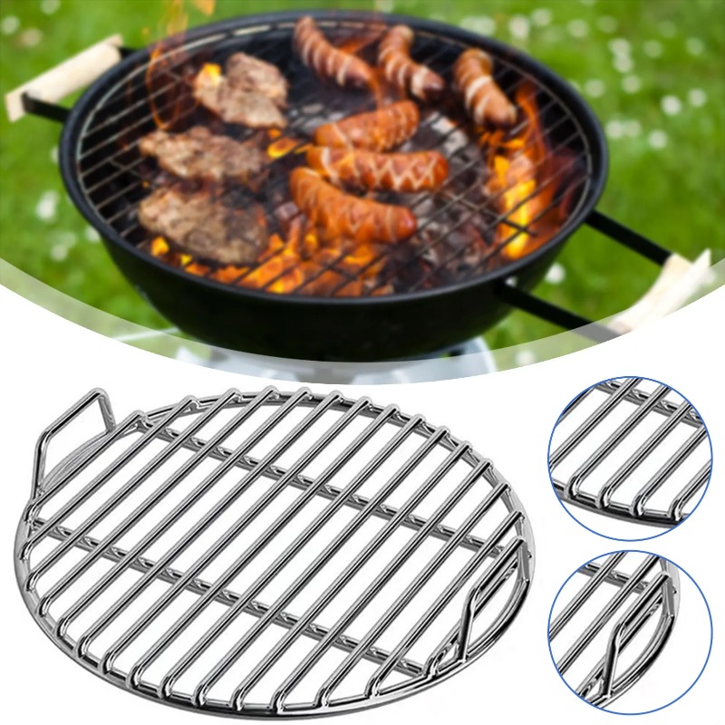 Grelha para churrasco, grelhas - Camping Cooking Cast Iron avaliação e preço