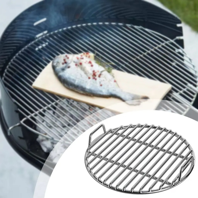 Grelha para churrasco, grelhas - Camping Cooking Cast Iron avaliação e preço