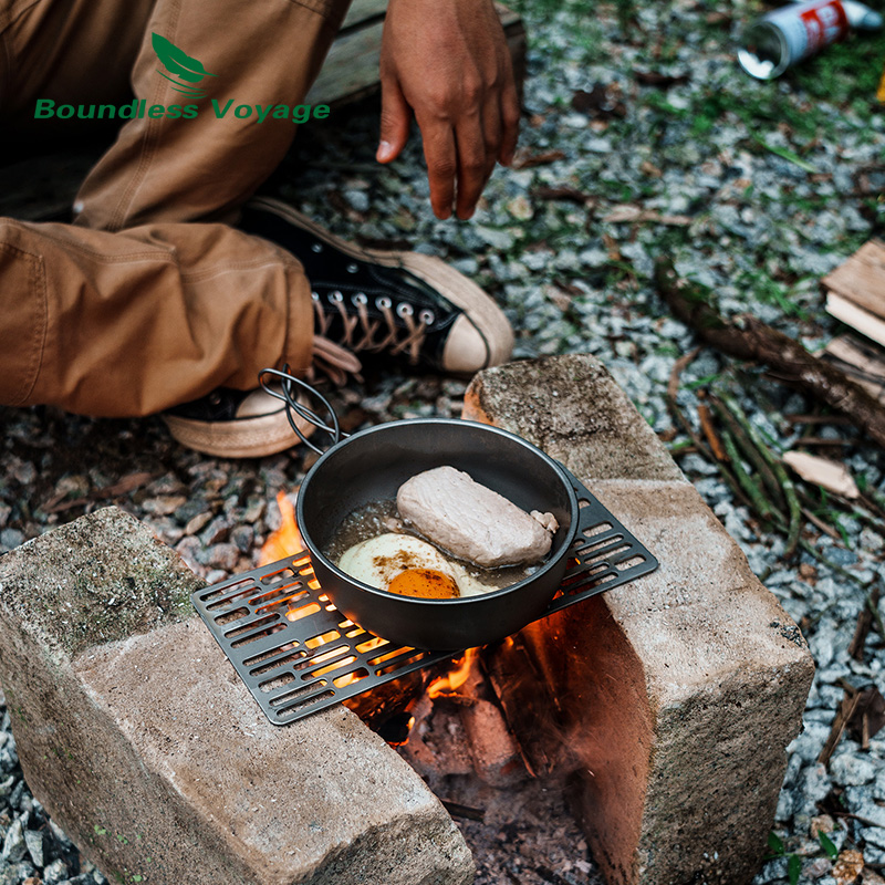 Bainha sem limites acampamento - Camping Cooking Griddle avaliação e preço