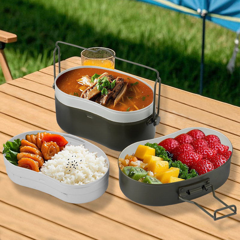 Kit de acampamento ao ar livre - Camping Cooking Kit Box avaliação e preço