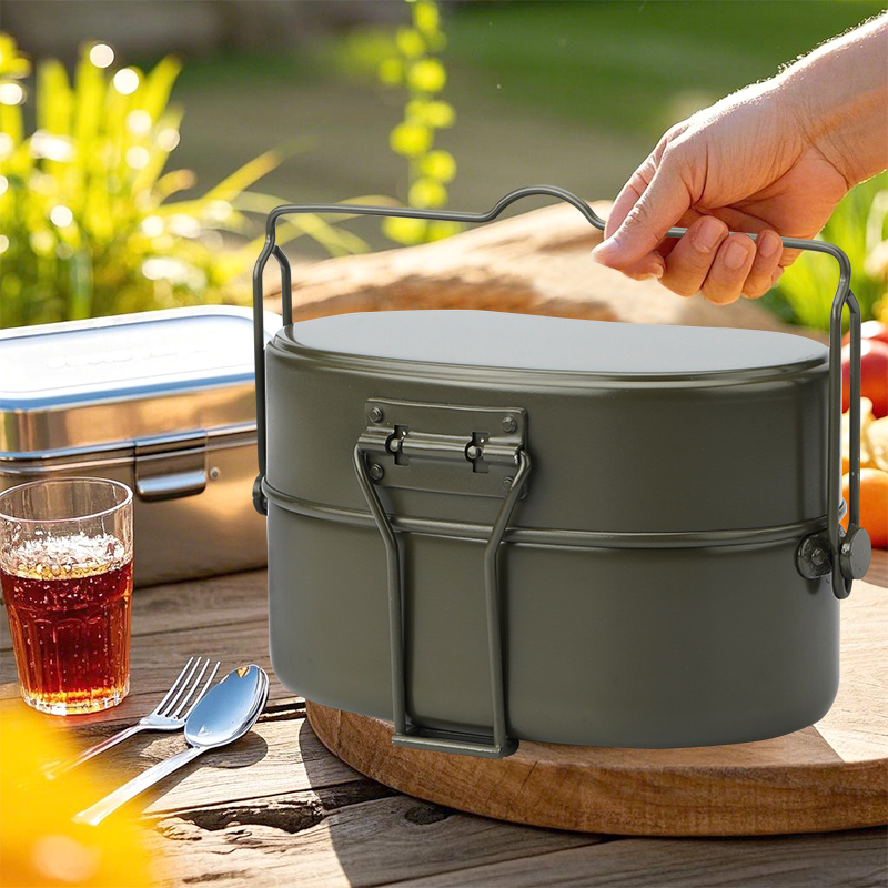 Kit de acampamento ao ar livre - Camping Cooking Kit Box avaliação e preço