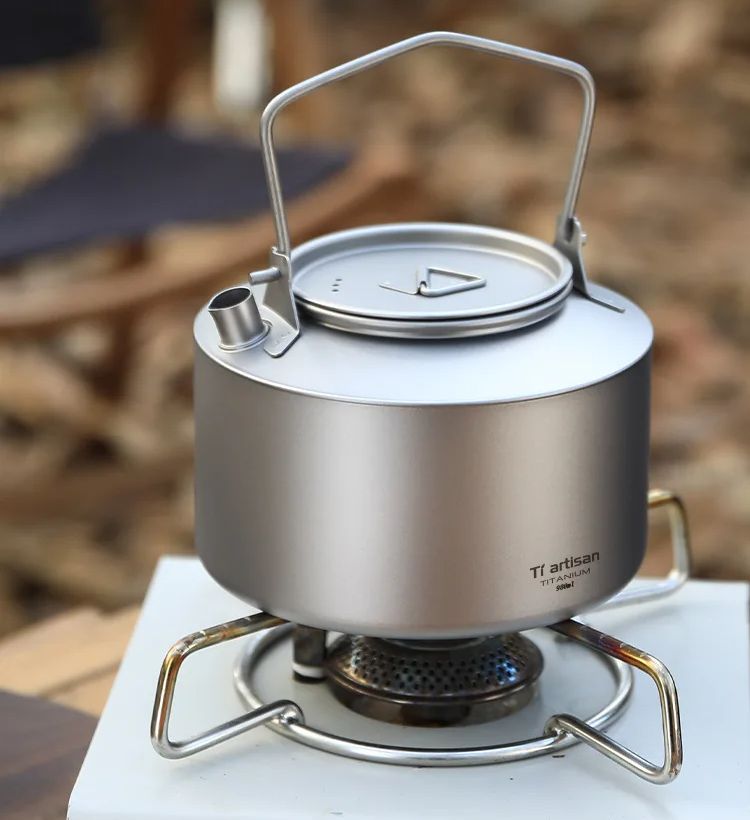 Chaleira de titânio para cozin - Camping Cooking Pot avaliação e preço