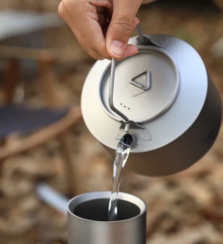 Chaleira de titânio para cozin - Camping Cooking Pot avaliação e preço
