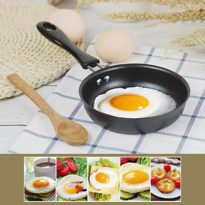 Mini frigideira antiaderente p - Camping Cooking Without Gas avaliação e preço