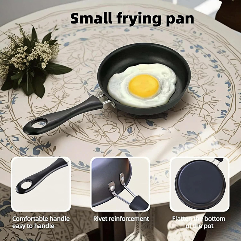 Mini frigideira antiaderente p - Camping Cooking Without Gas avaliação e preço