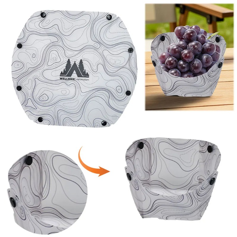 Dobrável acampamento talheres  - Camping Cooking Tray avaliação e preço