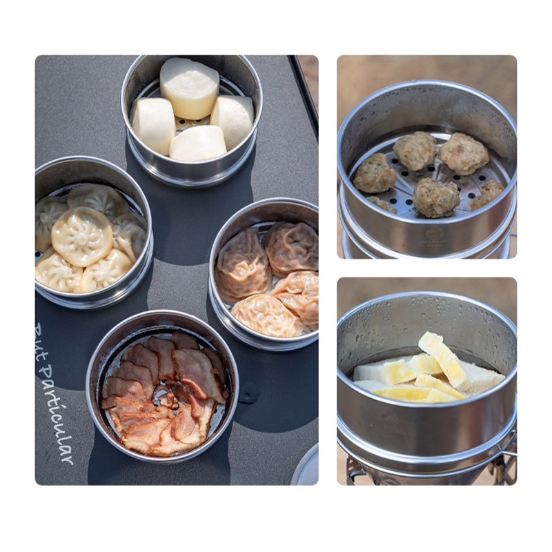 CAMPINGMOON Portatle acampamen - Camping Cooking Tray avaliação e preço